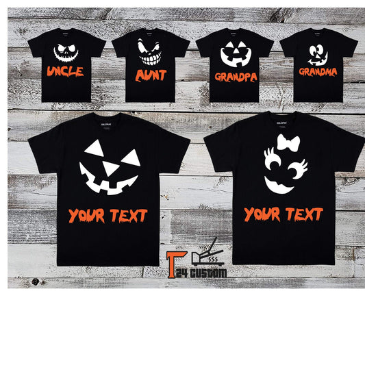 Halloween Shirt,Halloween Pumpkin Face Shirt,Pumpkin Face Fun Shirt,Halloween Family Tshirt,Pumpkin Lover Shirt,Halloween Party Tee